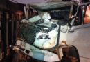 Acidente entre dois caminhões deixa cinco feridos, em Anápolis