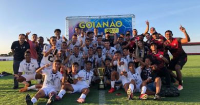 Aragoiânia empata com Atlético-GO e fatura título do Campeonato Goiano Sub-17