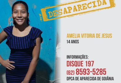Polícia procura por adolescente que desapareceu após sair de casa para buscar a irmã mais nova na escola, em Aparecida de Goiânia,