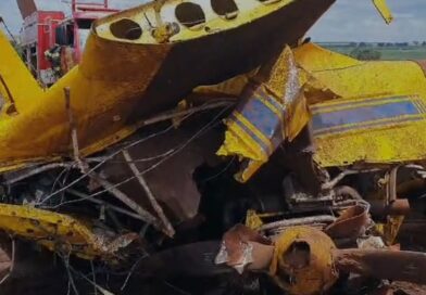 Vídeo mostra avião após queda que matou piloto em Quirinópolis