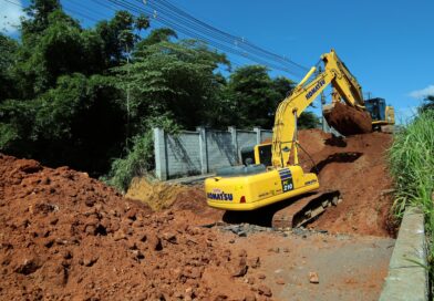 Administração de Vilela trabalha para revitalizar vias urbanas em Aparecida